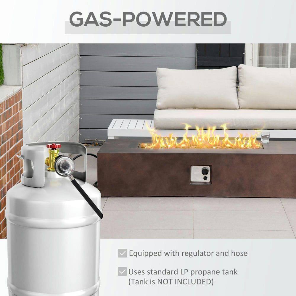 GAS-POWERED

- Equipped with regulator and hose
- Uses standard LP propane tank (Tank is NOT INCLUDED)