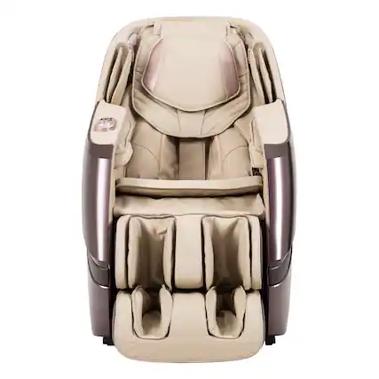 Front. Osaki - Tao 3D Zero Gravity Massage Chair With Dual Heating - Beige.