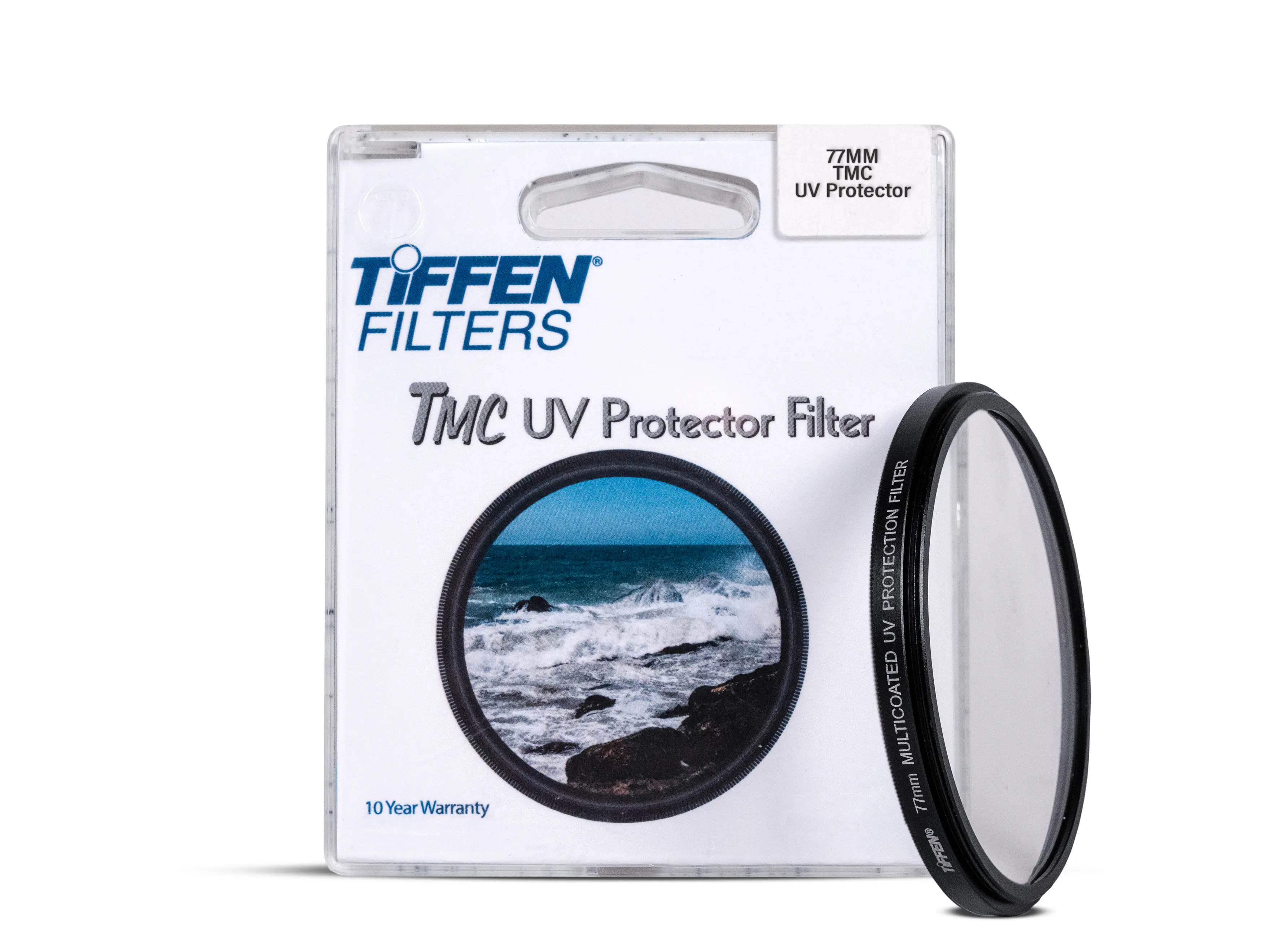 Tiffen - 77mm Multicoated UV Protection Filter|18-Layer Multi-Coating|Slim Aluminum Ring|Protection for Photography/Video