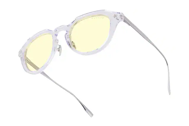 Front. GUNNAR - GUNNAR Computer Glasses - tokidoki Cotton Candy Carnival, Lilac Skies, Amber Lens - Blue Light Blocking, Relieve Dry Eye - Lilac Skies.