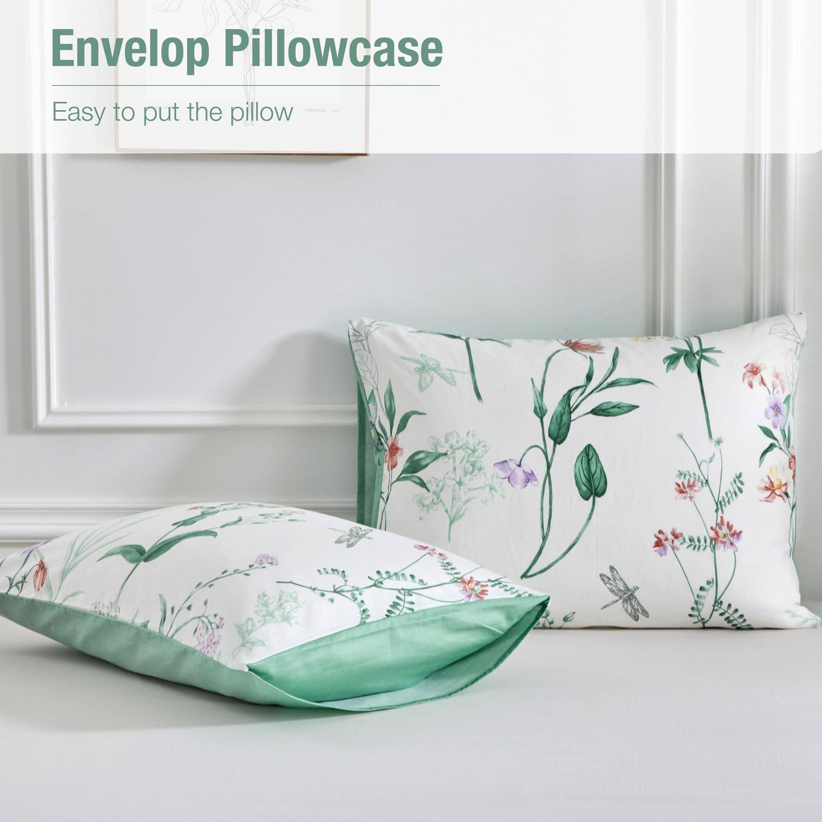 Envelop Pillowcase  
Easy to put the pillow