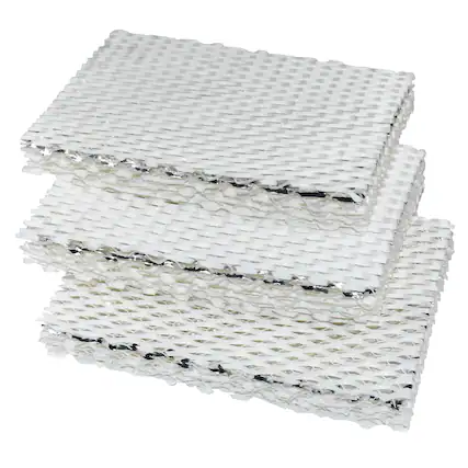 Front. HQRP - Wick Filter 3-Pack for Sunbeam SF235, SCM630, SCM631, SCM7809 Humidifiers - Replaces HWF100.