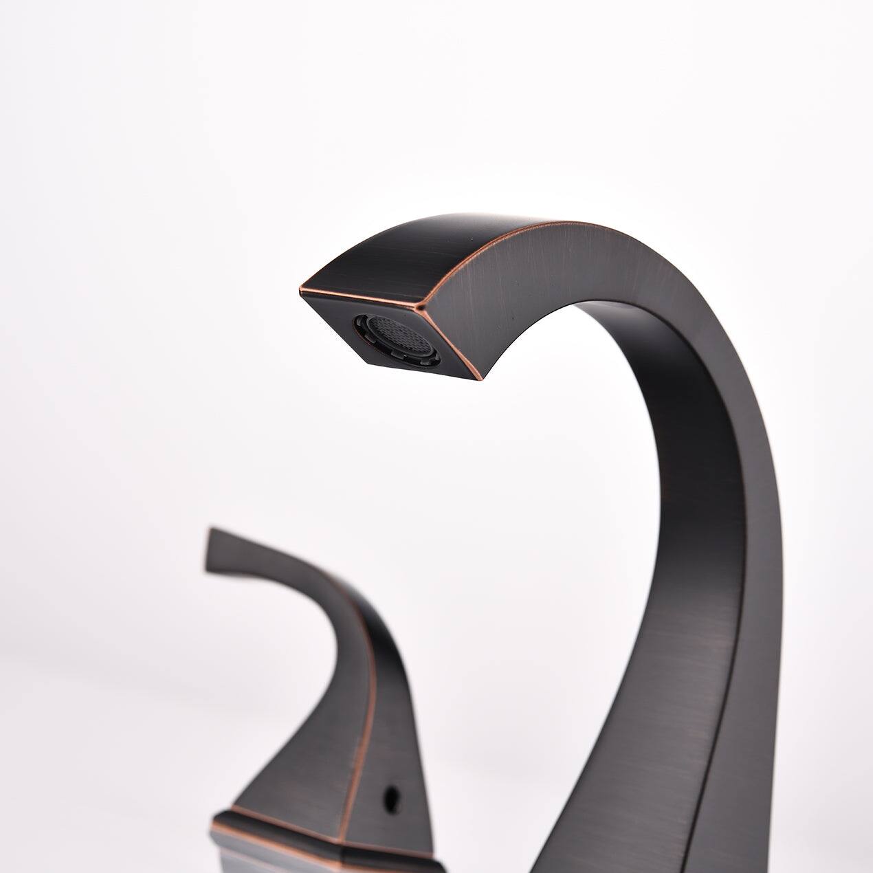 Alt View 6. Boyel Living - 8 Inch Widespread Three Hole 2 Handle Bathroom Faucet with Pop Up Drain in Oil Rubbed Bronze - Oil Rubbed Bronze.