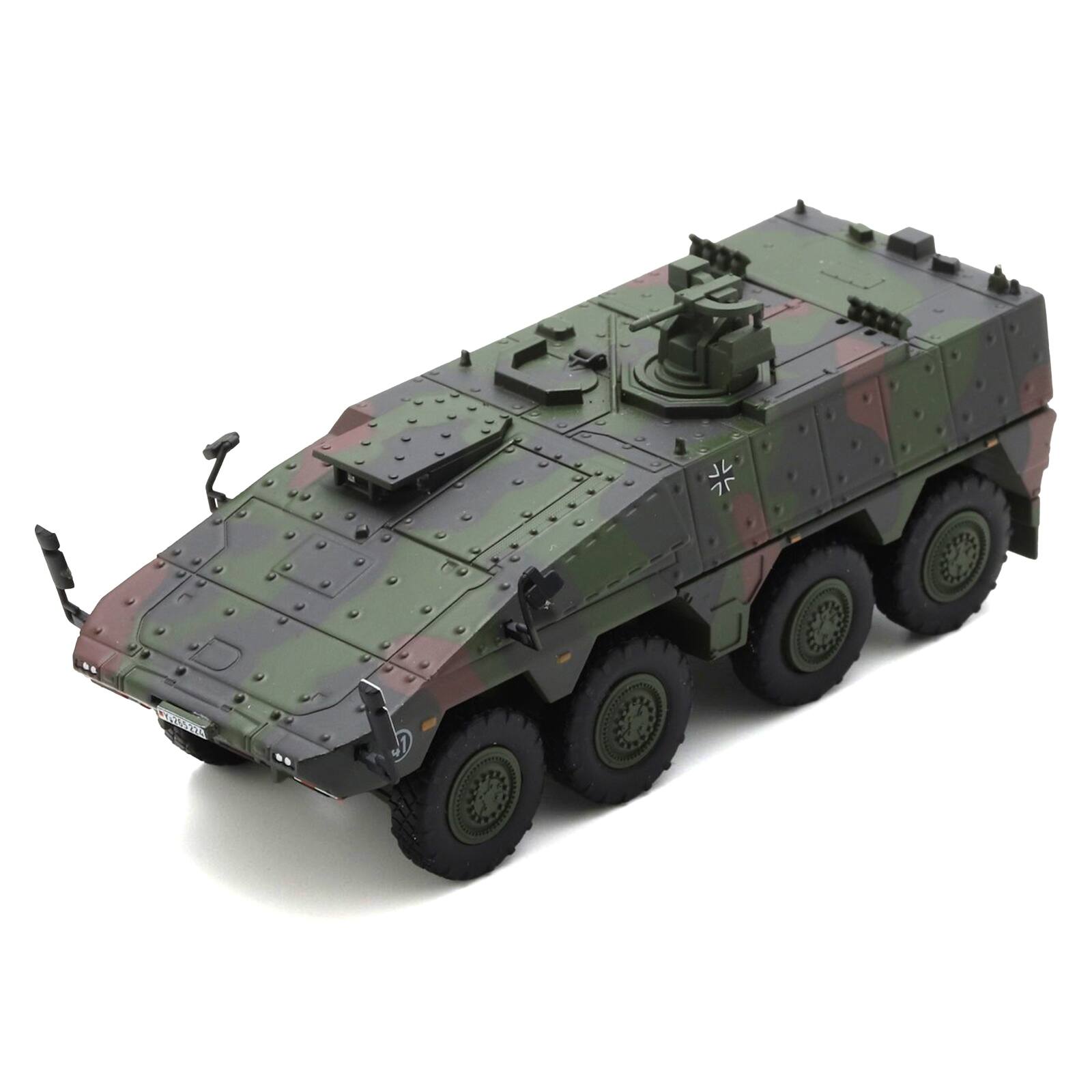 Alt View 2. Schuco - Tpz. Tank Boxer "German Army" Green Camouflage 1/87 (HO) Scale Diecast Model Car by Schuco.