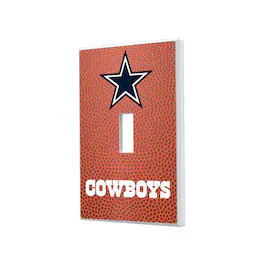 Keyscaper - Dallas Cowboys Football Design Single Toggle Light Switch Plate - Multicolor