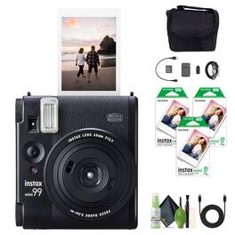 Bundle - Fujifilm - Instax Mini 99 Instant Film Camera + Instax mini Film-60 Sheets - 3 Film Box + Bag
