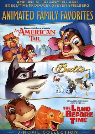 Front. Animated Family Favorites 3-Movie Collection - DVD.