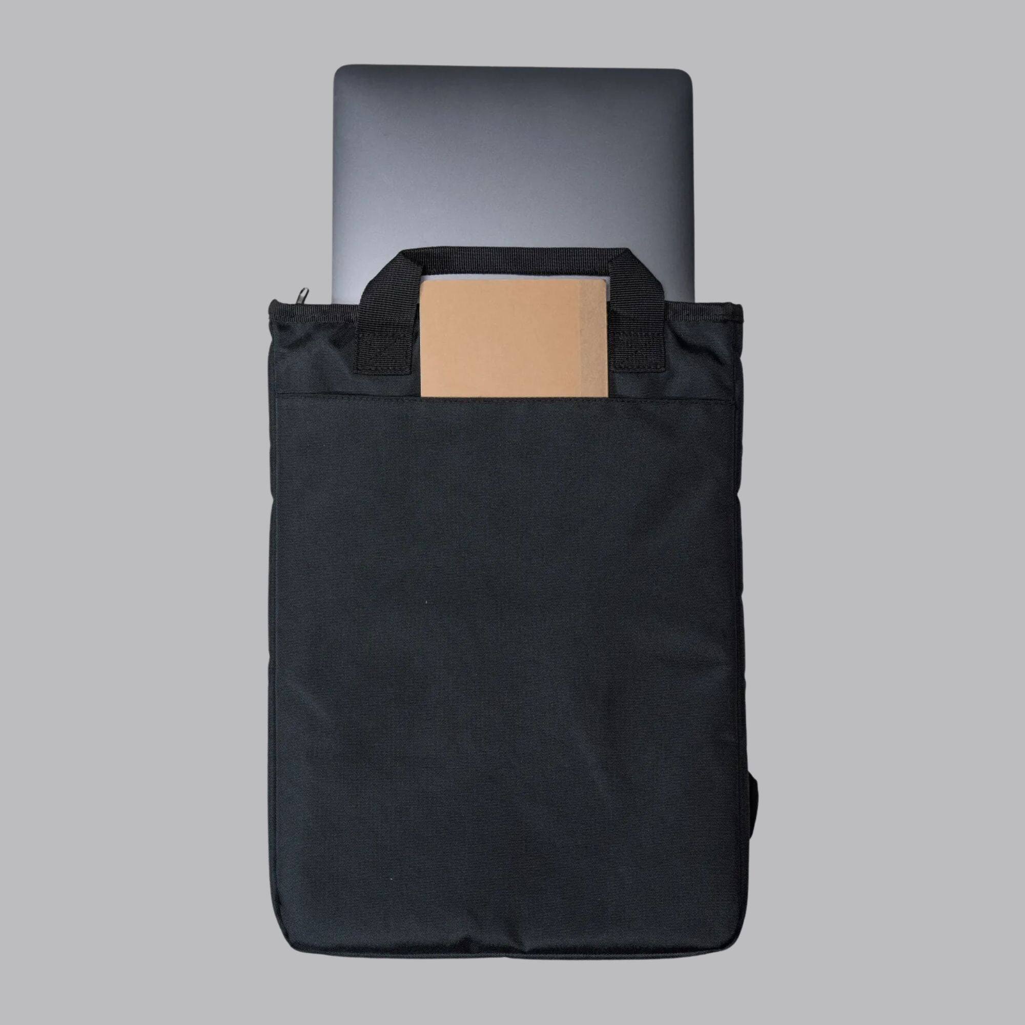 Back. Agency - Core - Padded Gear Organizer for Laptop and More - Onyx Black.