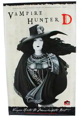 Dark Horse Comics - Vampire Hunter D 8.5" Resin Bust: Monochrome Limited Edition - Black/White