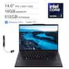 14.0" IPS (1920*1200)
16GB MEMORY
512GB STORAGE
intel CORE ULTRA 7
Windows 11 Pro
Copilot+PC
ThinkPad