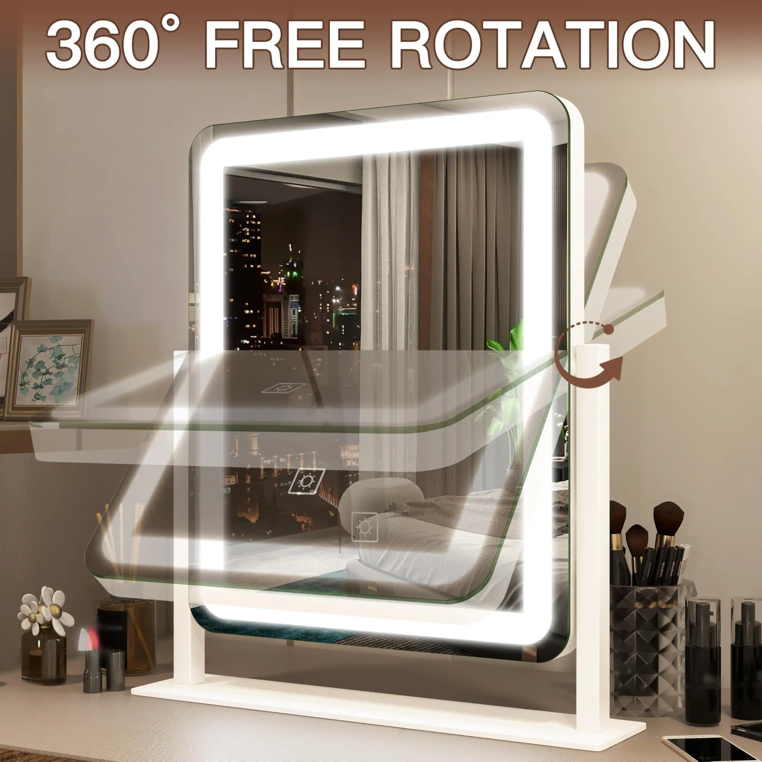360° FREE ROTATION