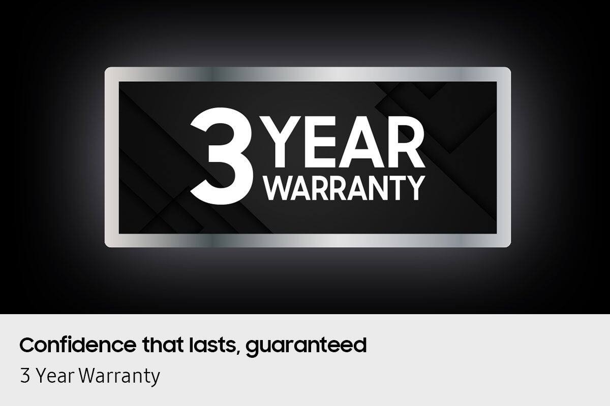3 YEAR WARRANTY

Confidence that lasts, guaranteed

3 Year Warranty