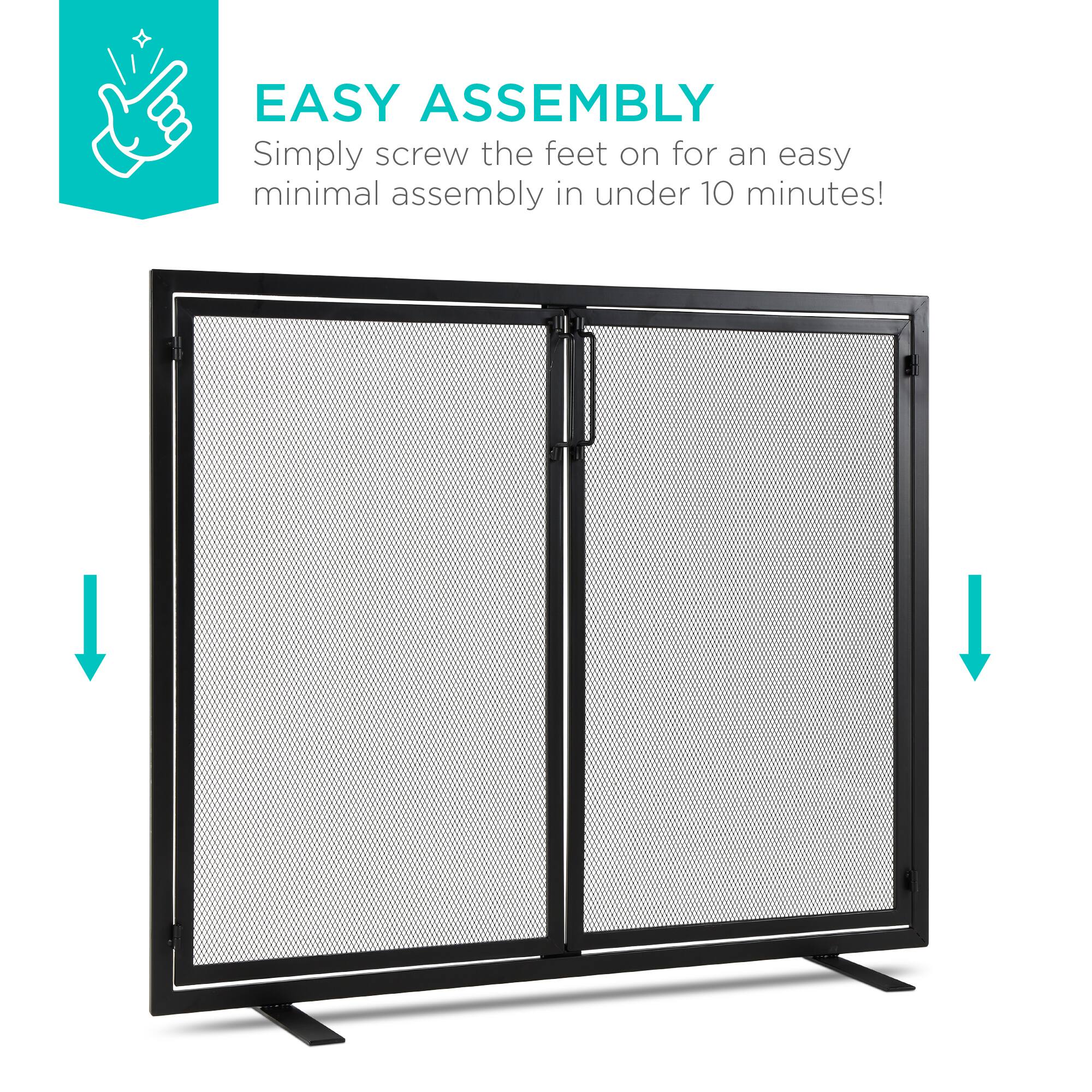 EASY ASSEMBLY
Simply screw the feet on for an easy minimal assembly in under 10 minutes!