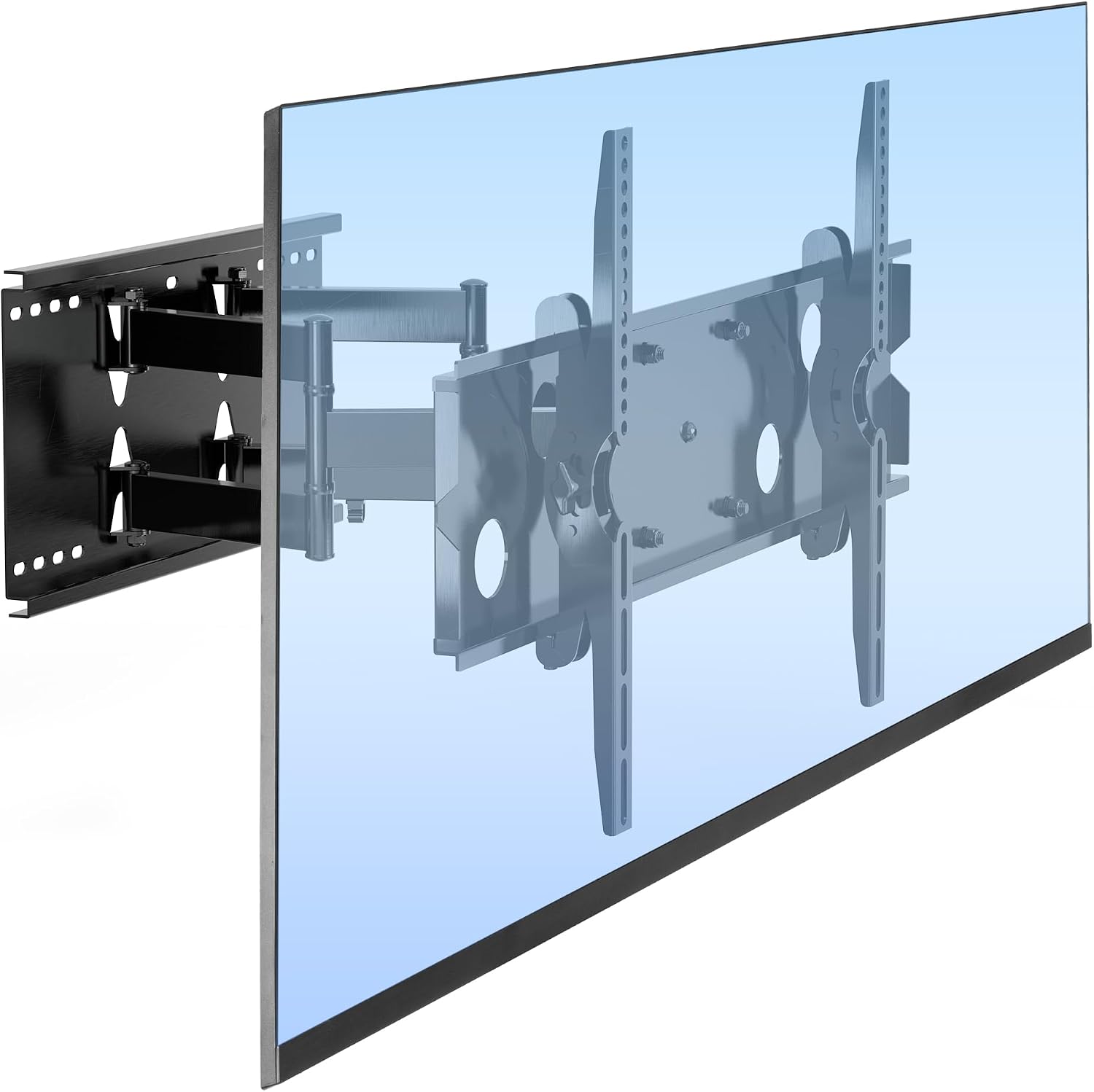 Alt View 2. Samsung - Samsung QN65S90FAFXZA 4K OLED TV with MI-310L Full Motion Wall Mount (2025) - Graphite Black.