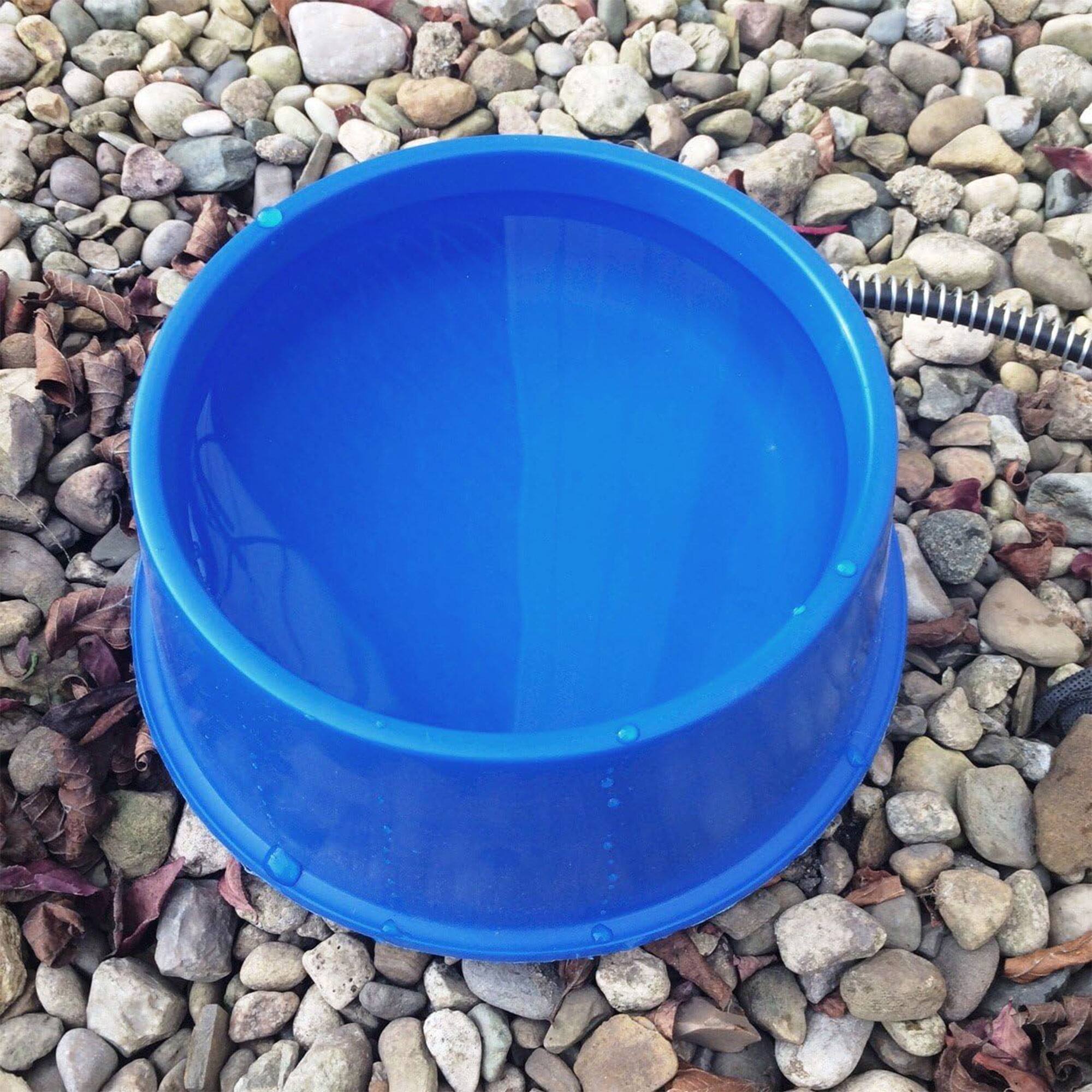 Alt View 2. Farm Innovators - Farm Innovators Plastic Heated Pet Bowl with Anti Chew Cord for All Breed Sizes - Blue.