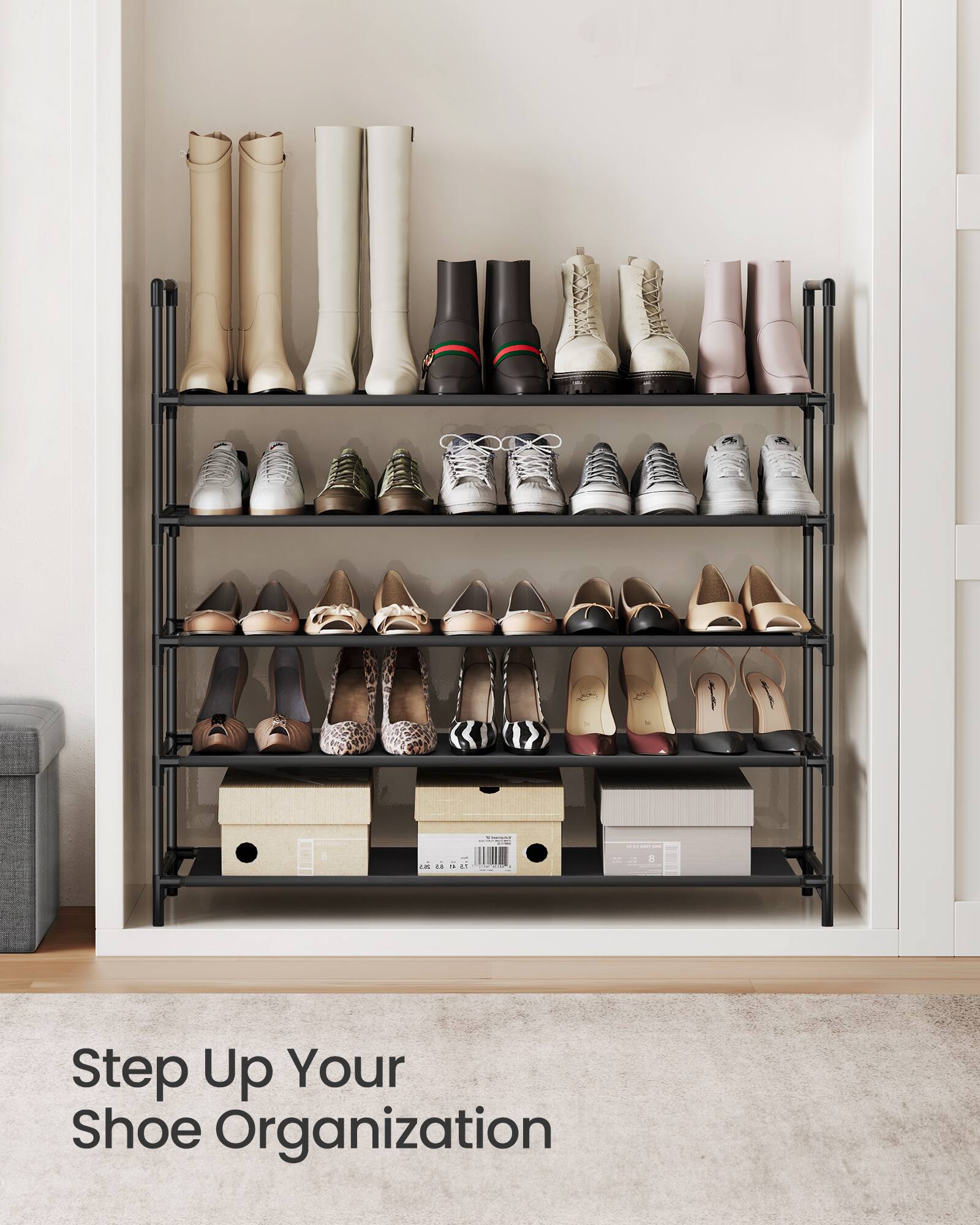 Step Up Your Shoe Organization