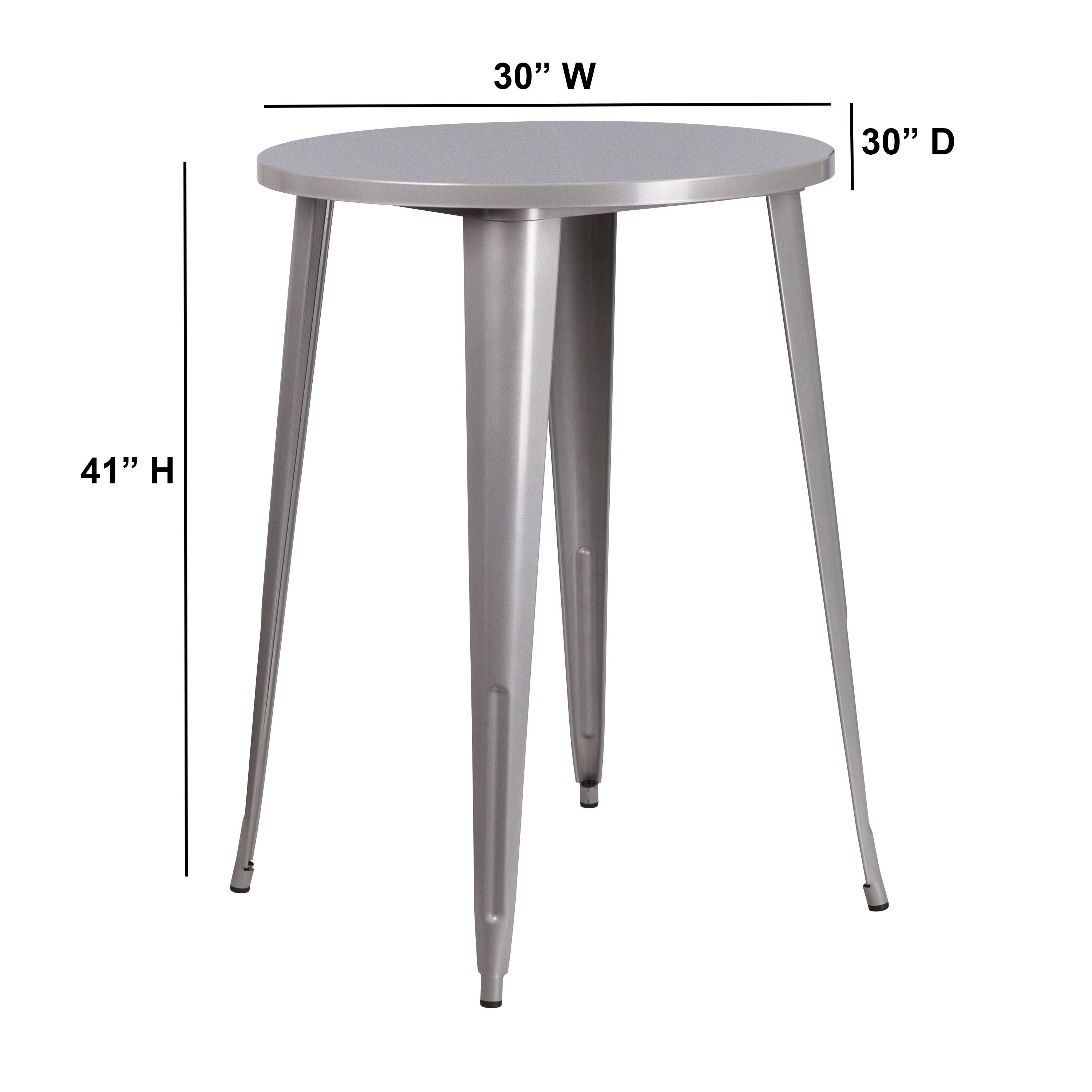 30" W 30" D 41" H