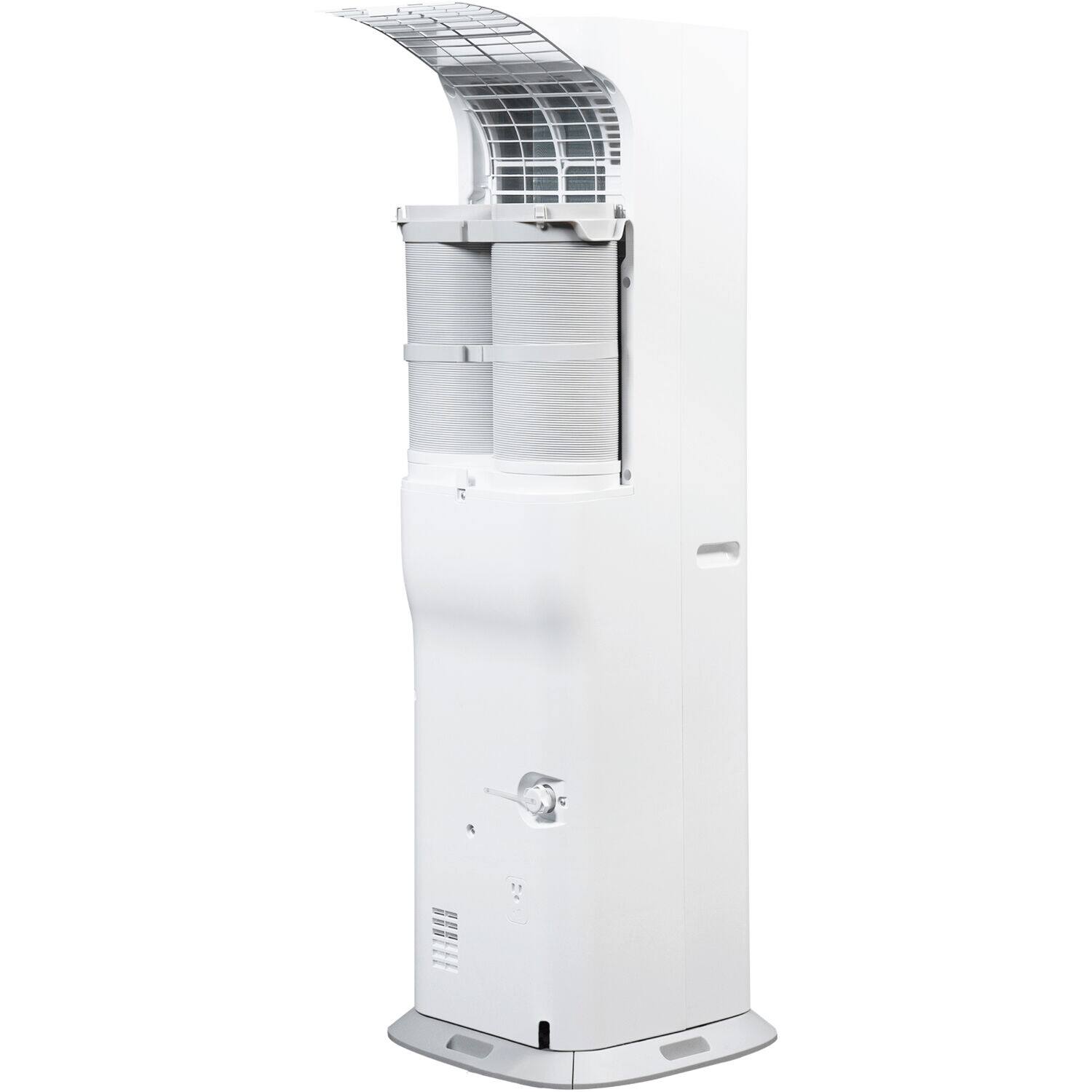 Alt View 12. Hisense - 350 Sq. Ft. 8,000 BTU Portable Air Conditioner Inverter with Heat - White.