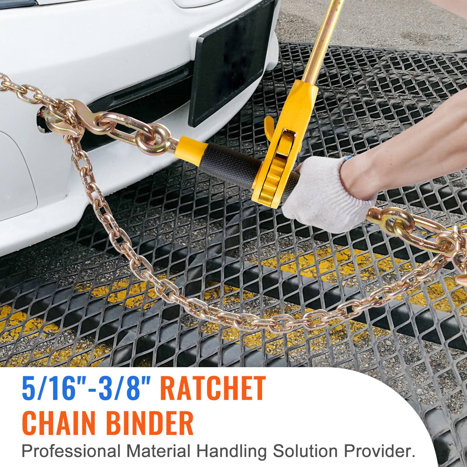 5/16" - 3/8" Ratchet Chain Binder  
Professional Material Handling Solution Provider.