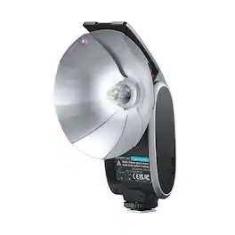 Flashpoint - FlashBack Lux Senior Retro Camera Flash (Black), Godox Lux Senior