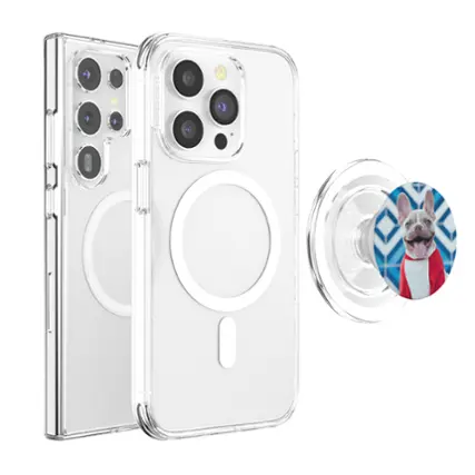 PopSockets - Customizable MagSafe Grip (digital code) - Clear