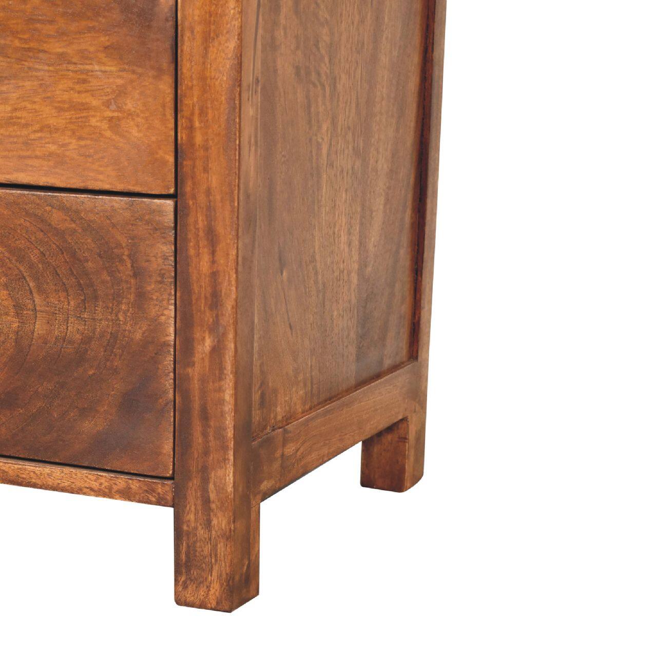 Alt View 5. Artisan Furniture - Artisan Furniture Solid Wood Aspen Cabinet, 4 Drawers, Brown - Brown.