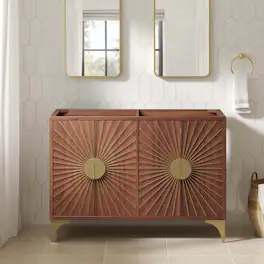 Daylight Bathroom Cabinet Basin Not Included by Modway - Walnut