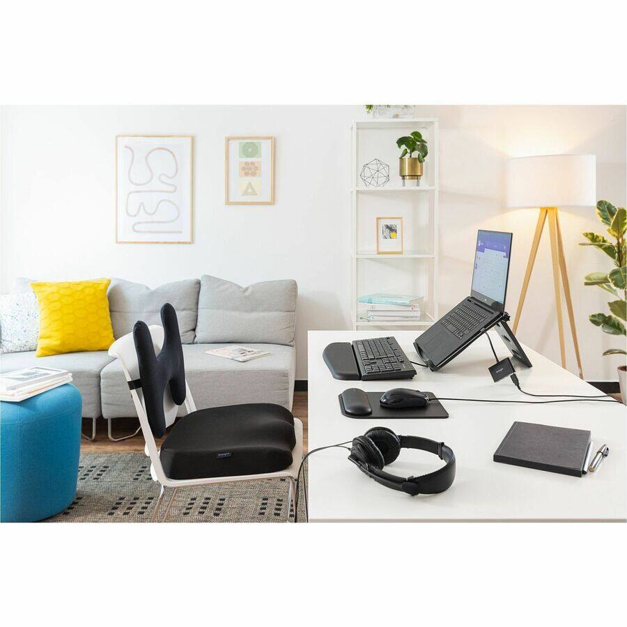 Alt View 3. Kensington - Kensington ValuKeyboard - Wired - Cable Connectivity - Full-size - USB Type A Interface - 104 Key(s) - Windows 11, Mac - Black.