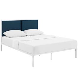 Modway - Della Fabric King Bed - Blue