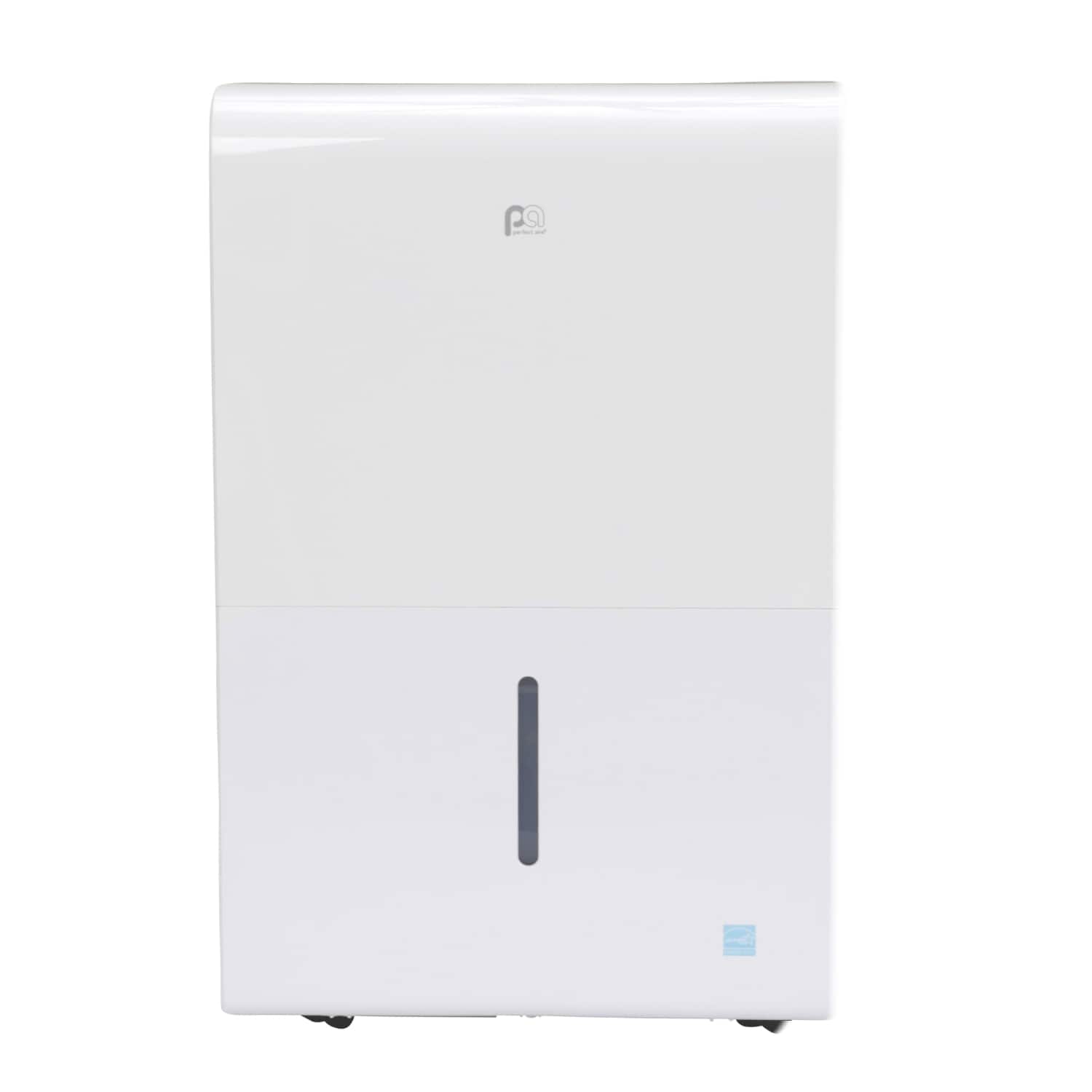Perfect Aire - 22-Pint ENERGY STAR Dehumidifier With Continuous Drainage, Ultra-Quiet Operation - Ideal for Small Rooms & Basements - White