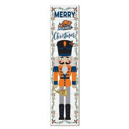 Jardine - Bucknell Bison 11" x 46" Nutcracker Holiday Leaner Sign - White