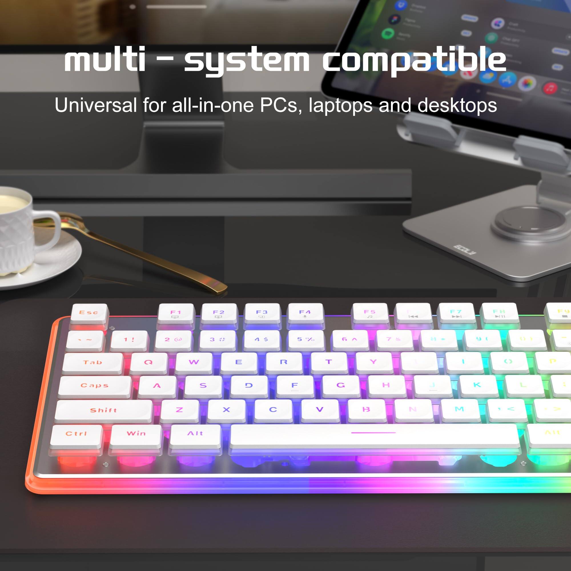 multi - system compatible  
Universal for all-in-one PCs, laptops and desktops