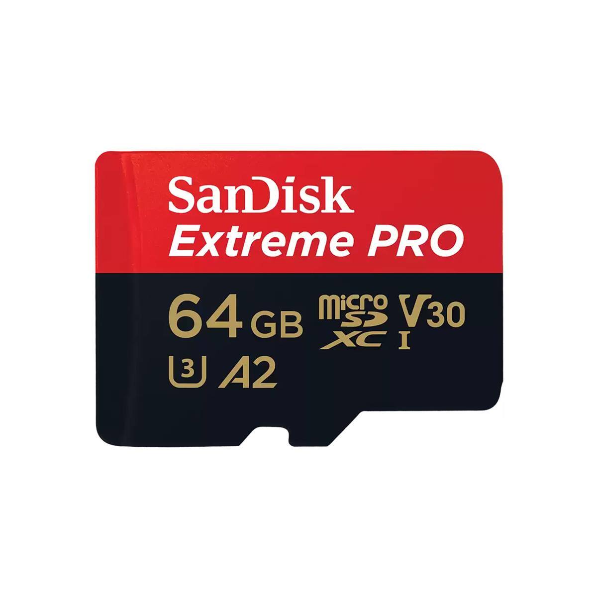 SanDisk Extreme PRO 64 GB microSDXC I V30 A2