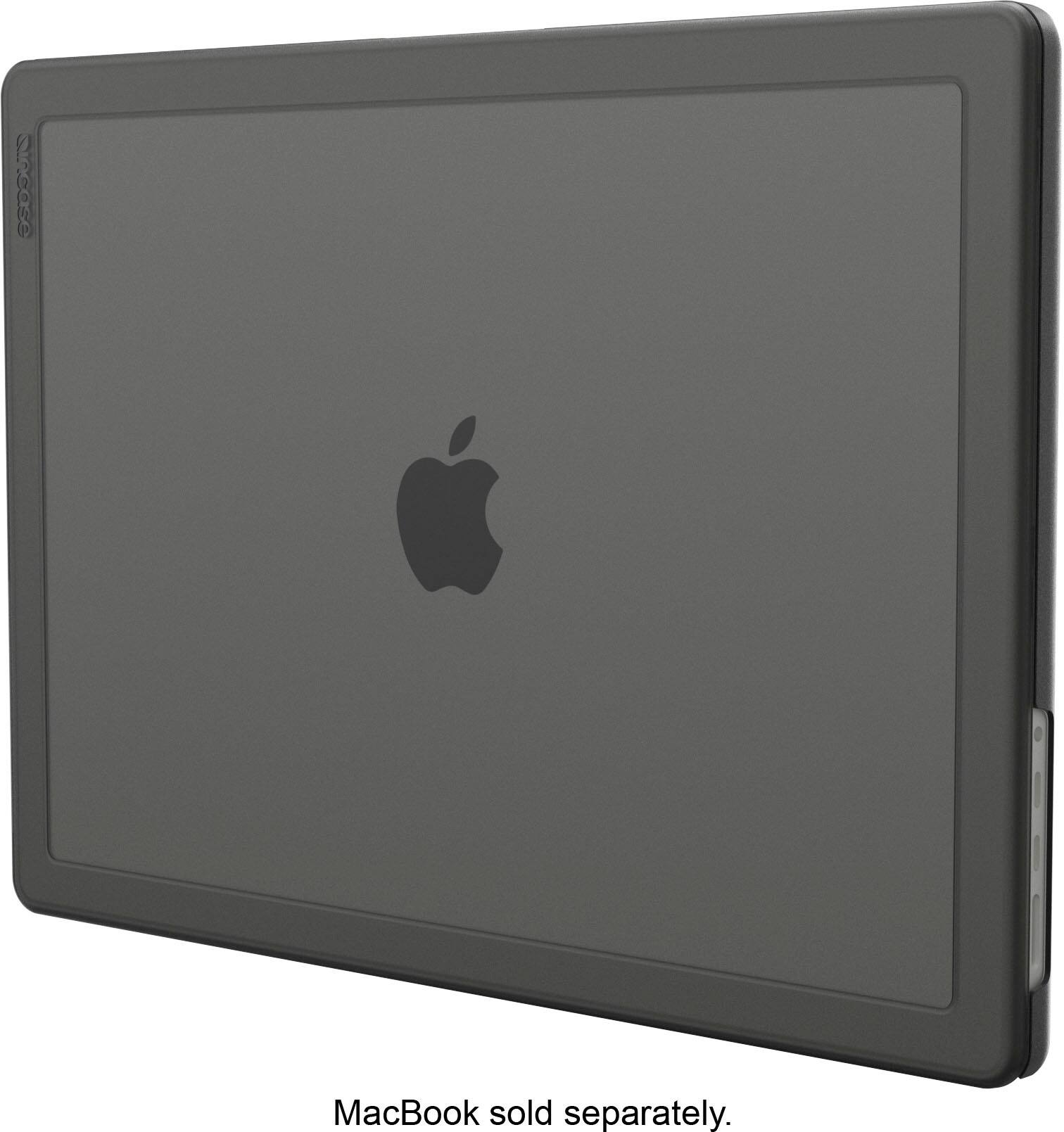 Back. Incase - Edge Hard Shell Case for MacBook Pro 16-inch M3 2023 and M4 2024 - Black.