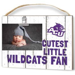Jardine - Abilene Christian University Wildcats 16" x 22" Cutest Little Weathered Logo Frame - White