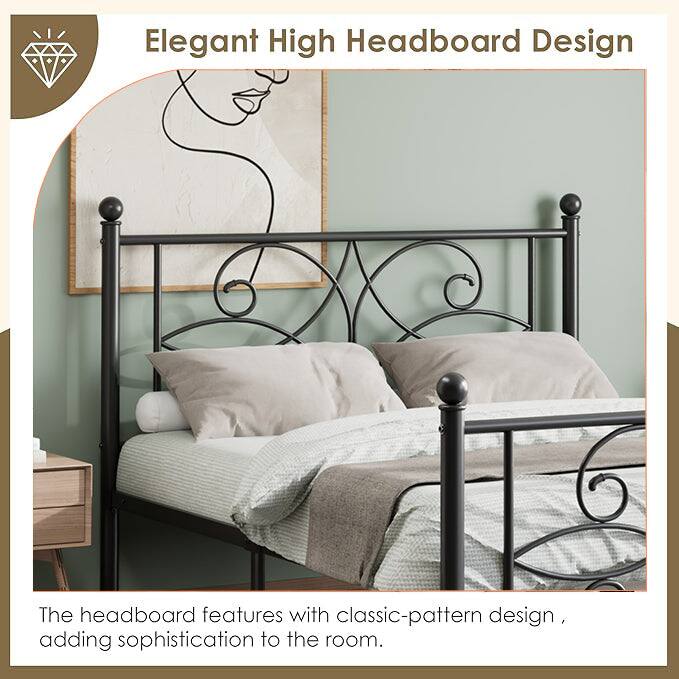 Elegant High Headboard Design

The headboard features with classic-pattern design, adding sophistication to the room.