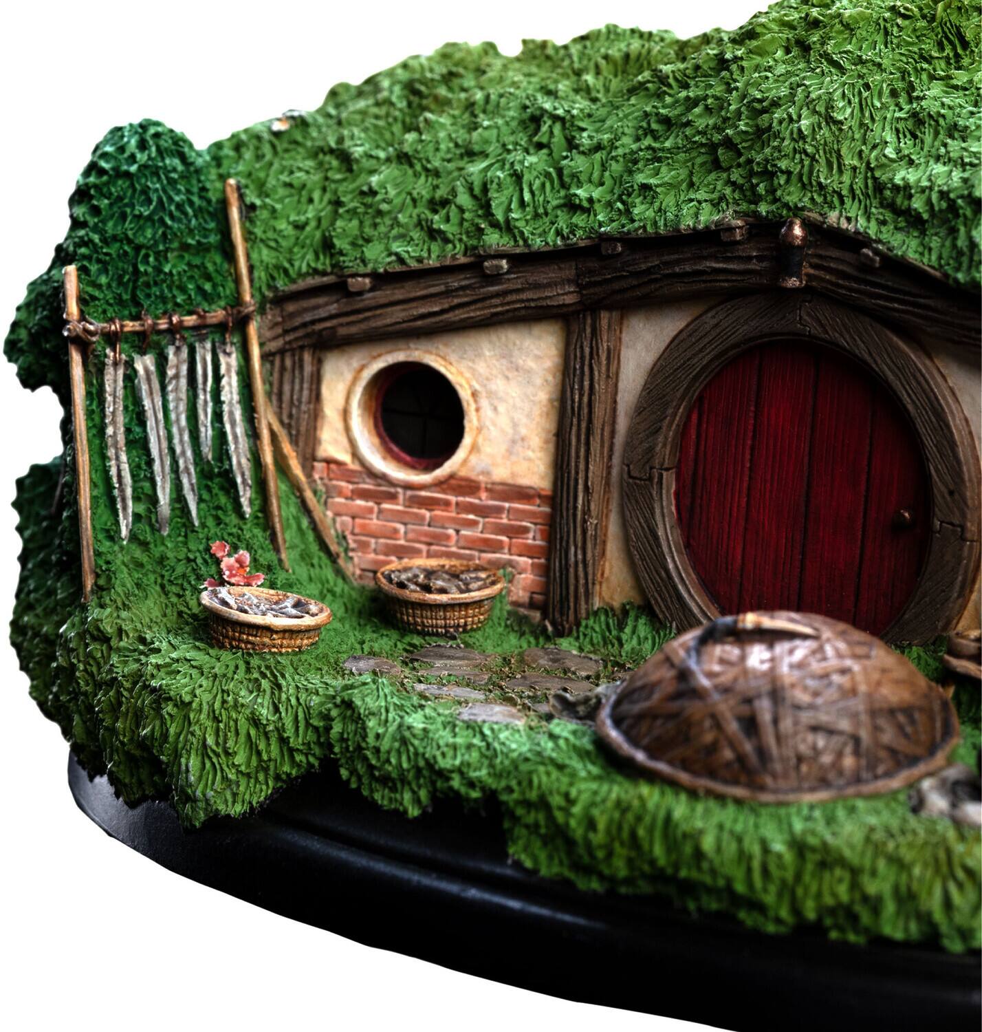 Alt View 1. Weta Workshop - WETA Workshop Polystone - 31 Lakeside Hobbit Hole   - Collectibles - Multicolor.