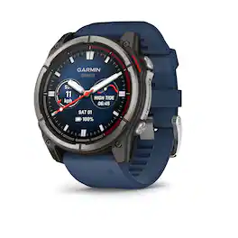 Garmin - quatix 8 AMOLED Marine GPS Smartwatch 51mm Fiber-reinforced polymer - Titanium - (2025)