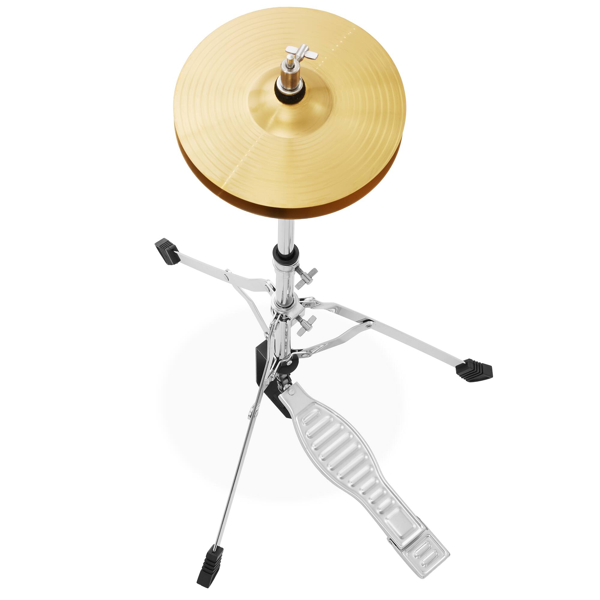 Alt View 5. Gammon Percussion - 5pc Kids Drum Set - Junior Beginner Percussion Kit with Stool and Stands - Purple.