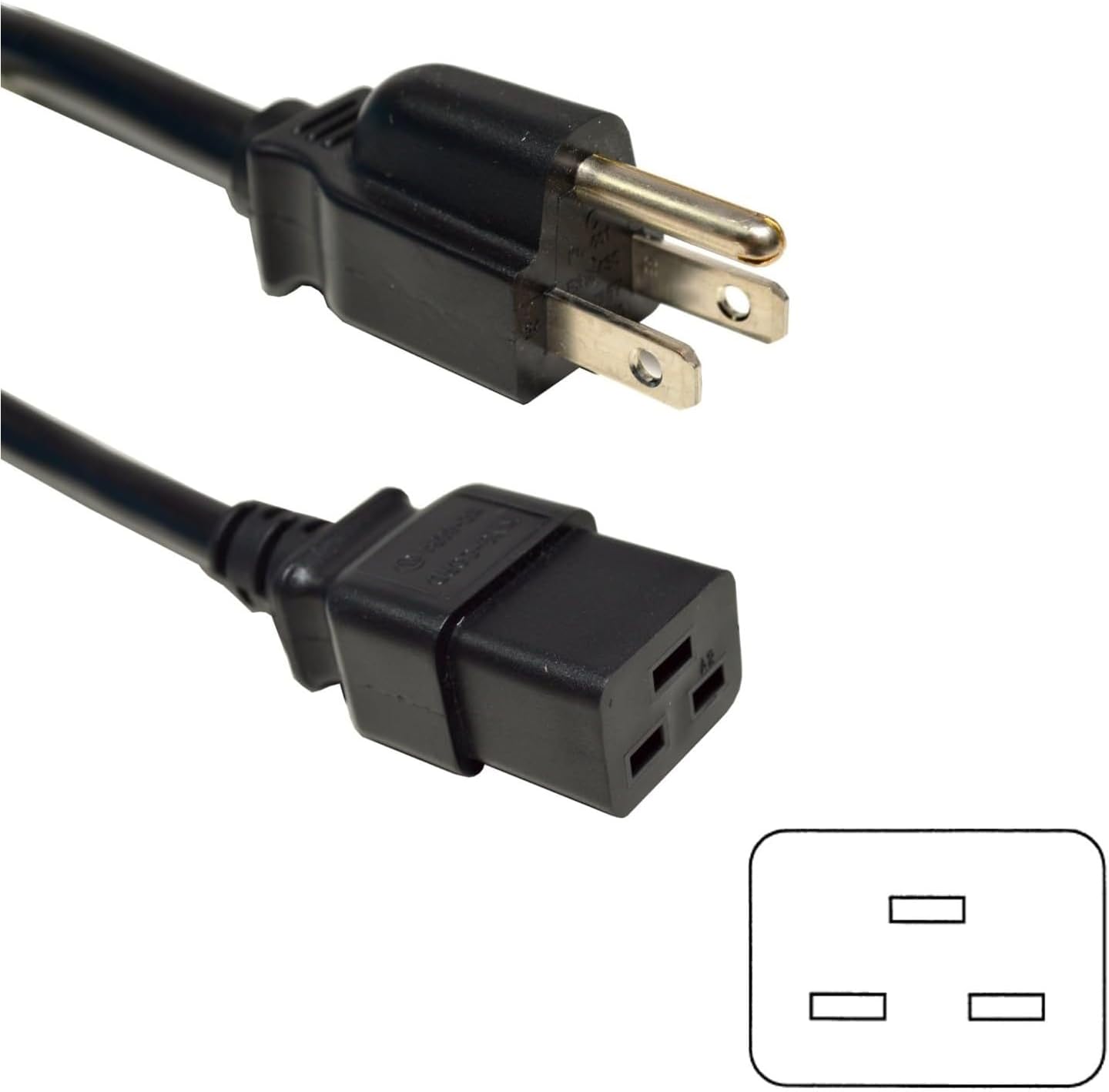 Angle. HQRP - HQRP 6ft AC Cord for Precor PPP45657144 PPP000000045657144 P0645657144 932 932i 934 934i 936i C936i 9.31 9.33 Treadmill - black.