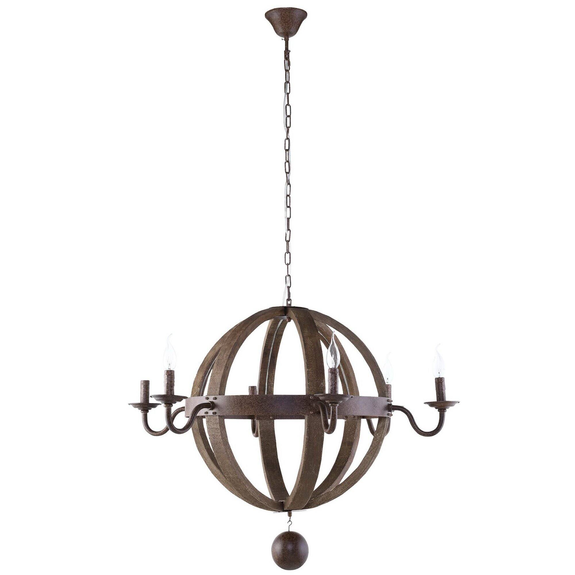 Angle. Modway - Catapult Chandelier by Modway - Antique Brass.