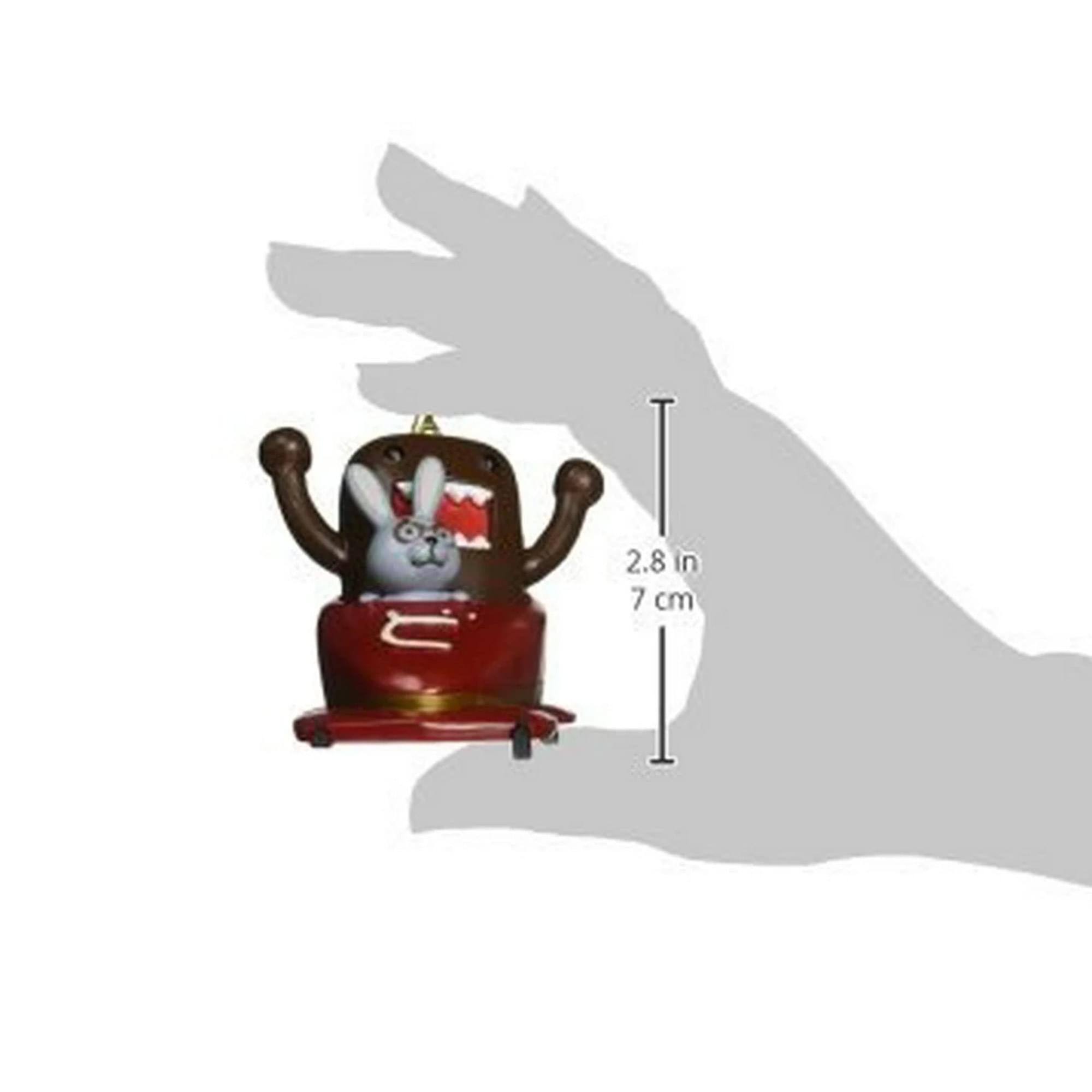 Alt View 10. Dark Horse Comics - Domo Holiday Ornament: Bobsledding Domo & Mr. Usaji - Red.