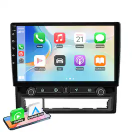 Junsun - For Toyota Tacoma 2005-2015 Android15 8 Core carplay 4+64GB 10.1"Car Stereo Radio GPS Navi RDS WIFI SWC FM BT DSP - Black