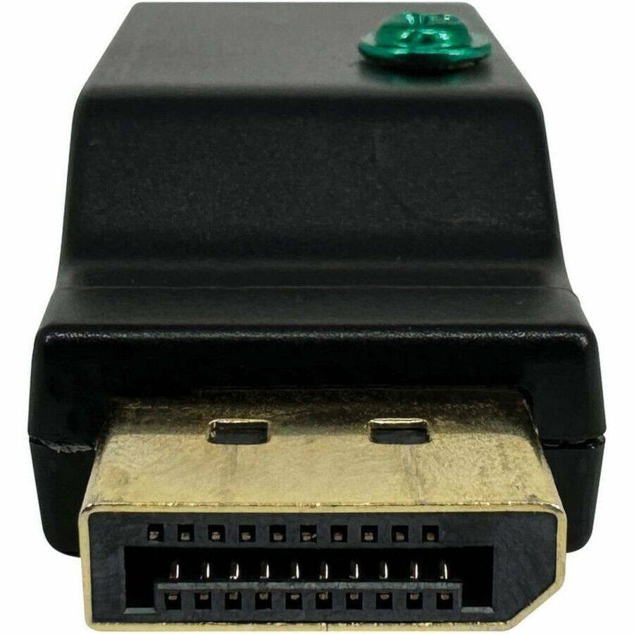 Alt View 2. Tripp Lite - Tripp Lite series In-Line DisplayPort Surge Protector - 4K 60 Hz, HDCP, IEC Compliant, TAA - A/V Equipment, Digital - Black.