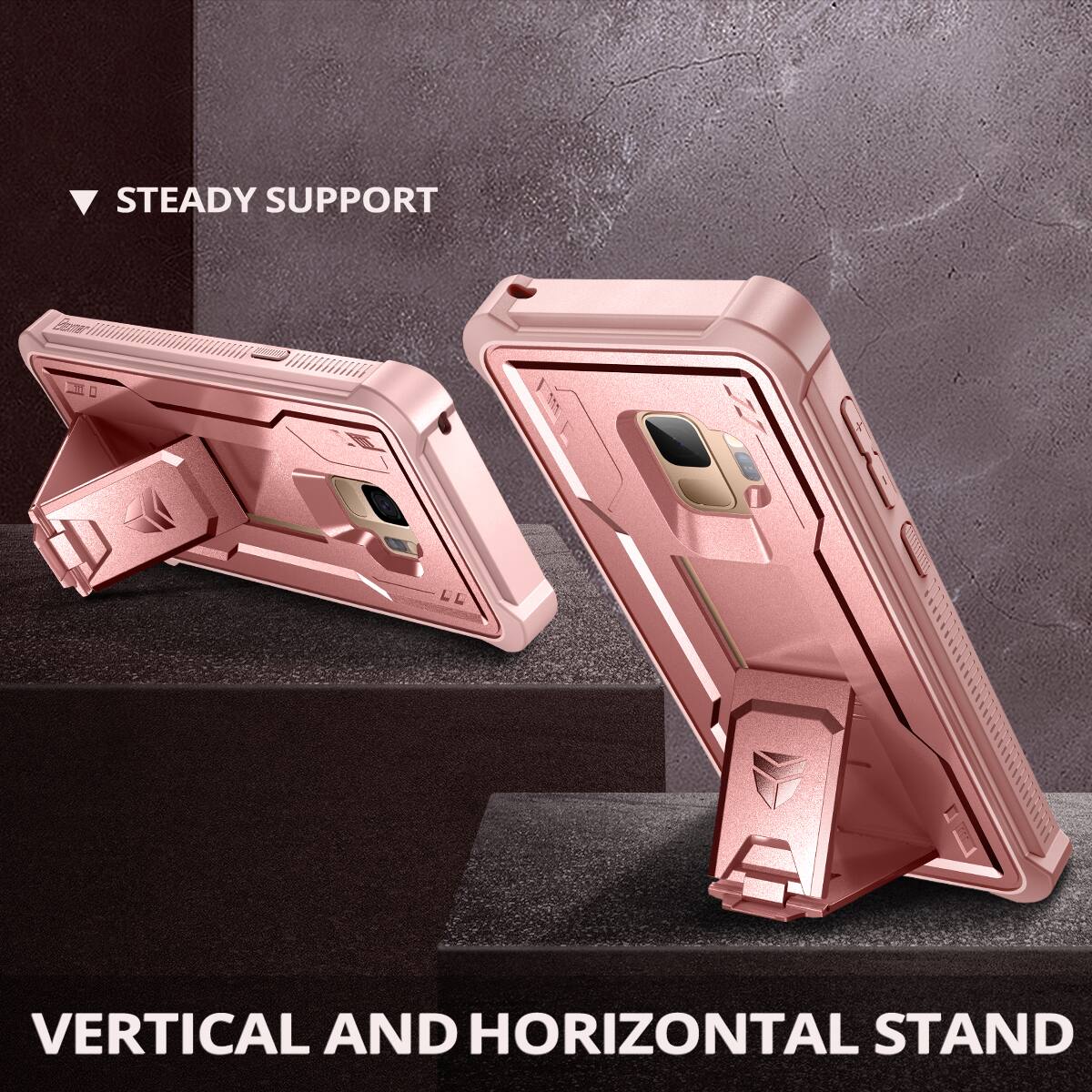 STEADY SUPPORT  
VERTICAL AND HORIZONTAL STAND