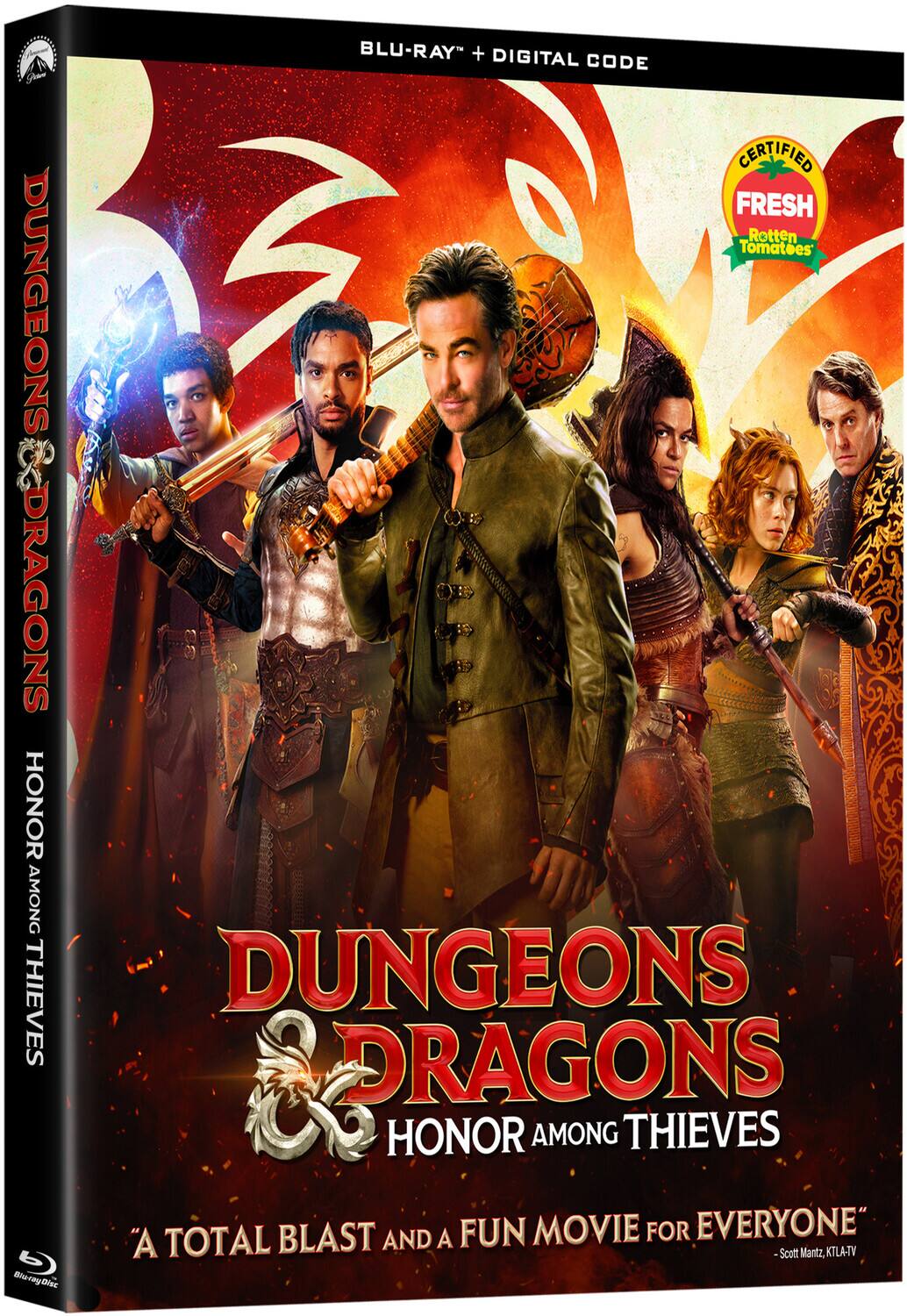 Alt View 1. Dungeons & Dragons: Honor Among Thieves   - BLU-RAY.