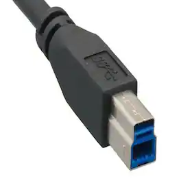 Sanoxy - 6ft USB 3.0 A Male to B Male Cable - Black