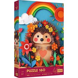 Trefl - Kids 40th Anniversary Hedgehog 160 Piece Paper Art Puzzle