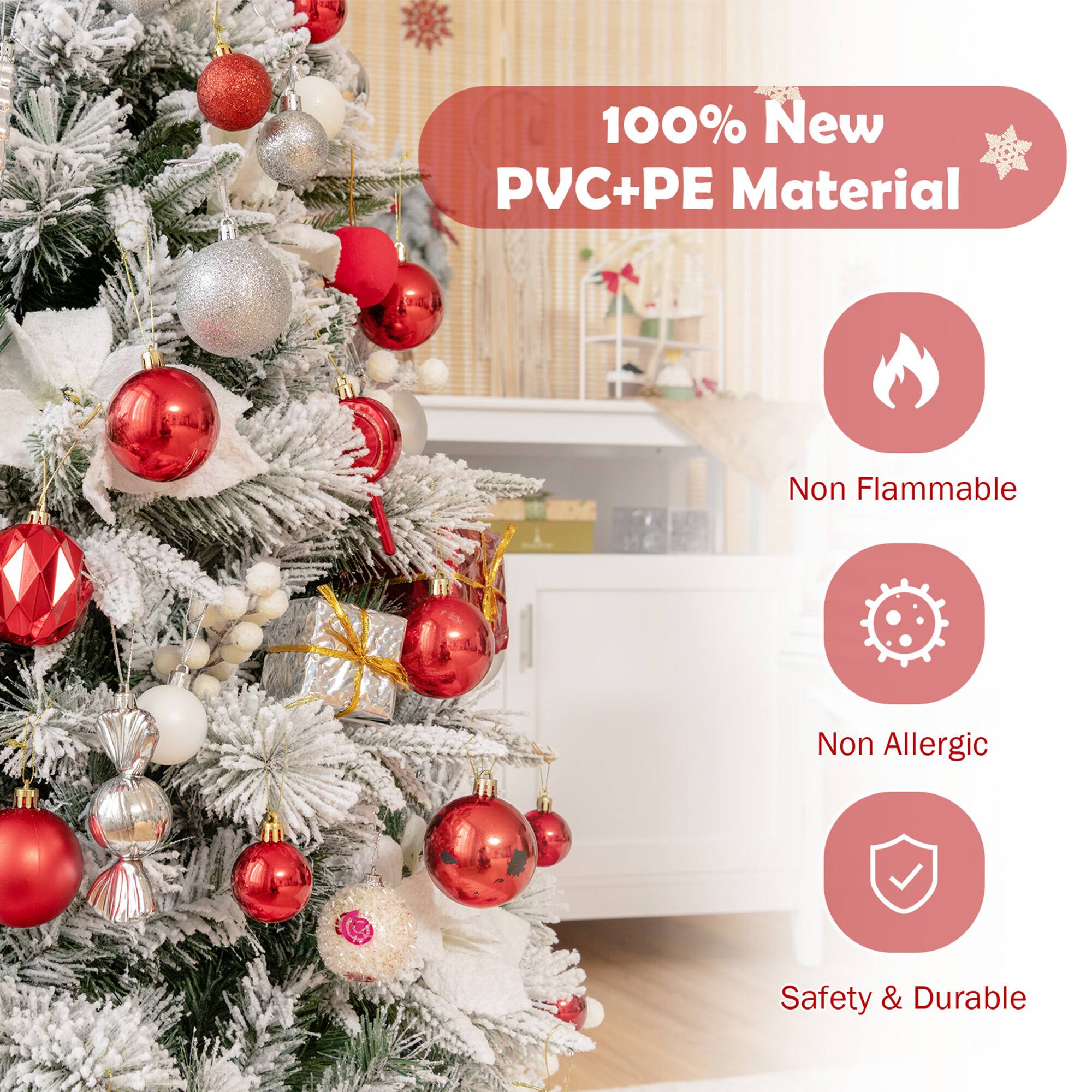 100% New PVC+PE Material

- Non Flammable
- Non Allergic
- Safety & Durable