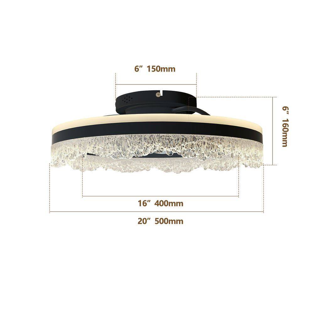 6" 150mm  
6" 160mm  
16" 400mm  
20" 500mm